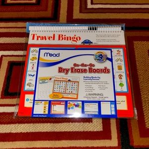 Mead On-The-Go Dry Erase Boards-New